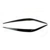 Carbon Fiber Front Head Lamp Eyelid Eyebrow Trim For BMW X3 F97 G01 2018-21