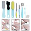 Professional Pedicure Kit Foot Rasp Stainless Steel Foot File Callus Remover Kit for Women Men Home Travel Salon Foot