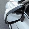 For Toyota Corolla -2024 Bright Black Accessories Rain Eyebrow Cover 2pcs