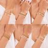 Bracelet Women's High Sense Creative Imitation Pearl Love Beaded Bracelet Fashion Stacking Combination Set Bracelet
