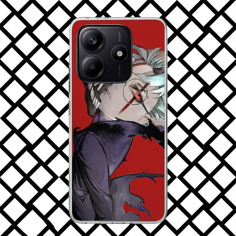 Anime D-Dandadans Okarun Phone Case for Xiaomi Redmi Note 15 14 14S 13 12 12S 11 Pro Plus 11E 11T 11S 10S 5G Soft Cover Fundas R