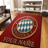 FC Bayern Munchen Custom Name Carpet Rug for Living Room Bedroom Home Sofa Decoration,Kids play Non-slip Floor Mat