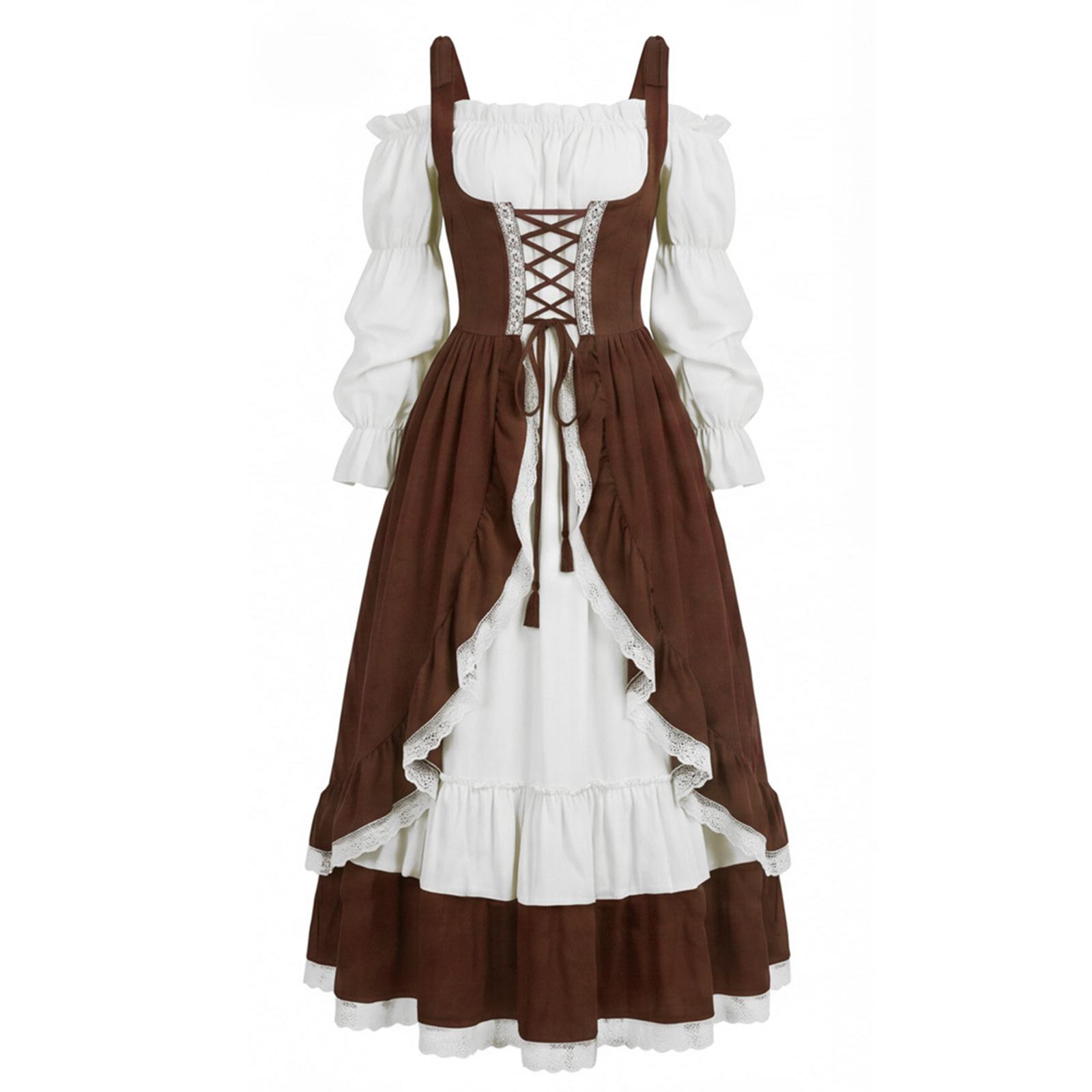 Women s Corset Dress Princess Costume for Halloween Performance L