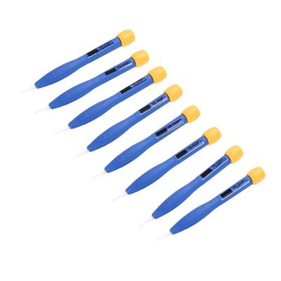 8x/Set Antistatische Schraubendreher Frequenzverstellbare Schraubendreher Kunststoff Keramik Set Praktische Handwerkzeuge für Zuhause Outdoor