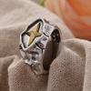 Original Design Retro Cross Star Thai Silver Unisex Rings Body  For Women Men New Year Gifts No Fade Cheap