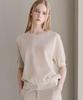 LUSIDA Modern Round Short Sleeve Knit_4 Colors