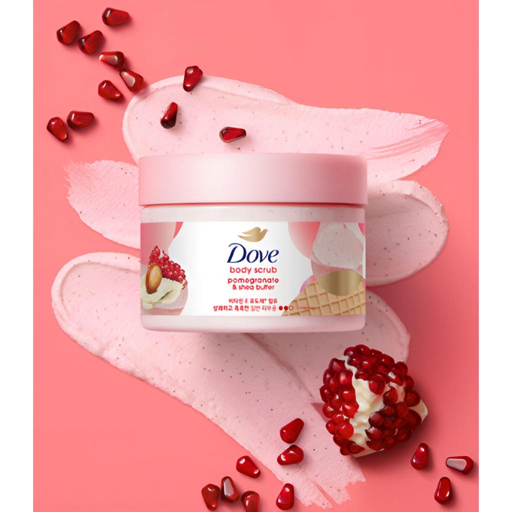 Dove tělový peeling 298 g (4 typy)