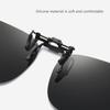 Clip On Sunglasses Rimless Clips Onto Nearsighted Glasses for Sports and Outdoor Activities