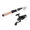 Carbon Material Carbon Material Telescopic Fishing Rod Combo with Cork Handle   Collapsible Fishing Pole CB100 Reel Kit
