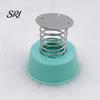 Bumpy Road Car Ornament Ornaments Spring Base Stable DIY Interior Decoration Structure Doll Holder Rocking Music Effect Dashboard Stress Relief