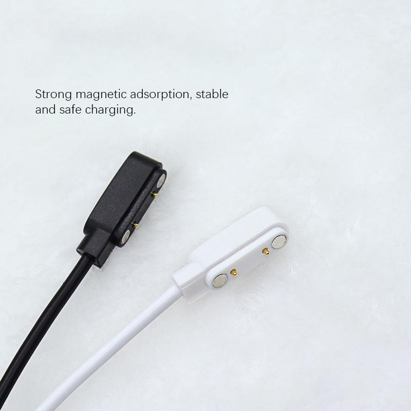 2 Pins 4Pins Smartwatch Dock Magnetic Charger Adapter Usb Charging Cable Cord For Smart Watch Power Charge Wire Accessories