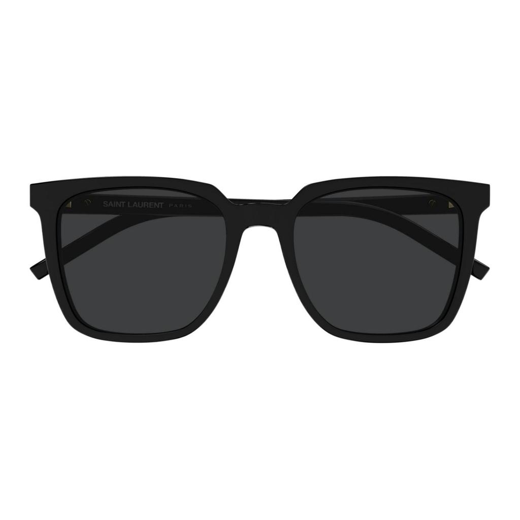 Saint Laurent Full Frame Square Sunglasses Women Sunglasses Black SLM146K
