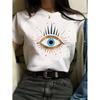 Western Style New Fashion Casual Loose Print Cotton T-shirt Top Loose Printed T-shirt Top