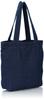 F-Style 9-Liter Bio-Wash Denim Tote Bag with Stars and Stripes Patch, Dark Navy (F-SD010768)