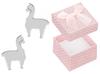 Silberne Ohrringe Lamas Alpakas Damen Stecker Bleche Lama Alpaka Silber 925
