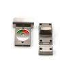 Smooth Operation Stainless Steel Partition Door Lock Metal Indicator Door Lock  Restroom