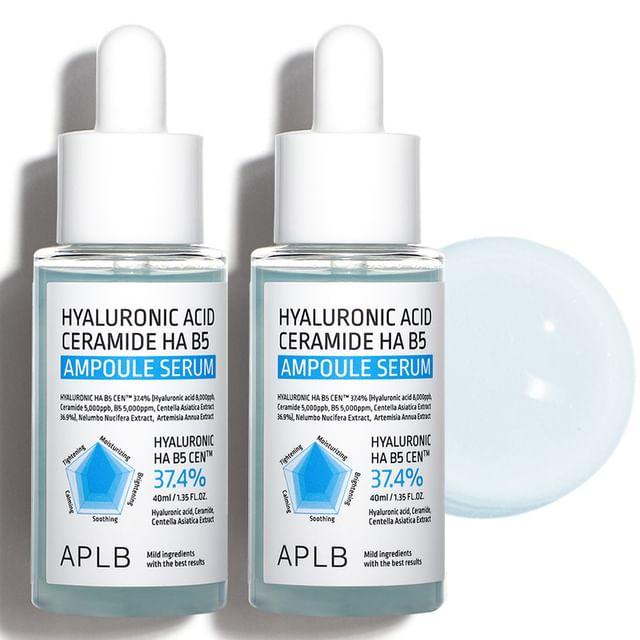 APLB - Hyaluronic Acid Ceramide HA B5 Ampoule Serum Set 2 pcs