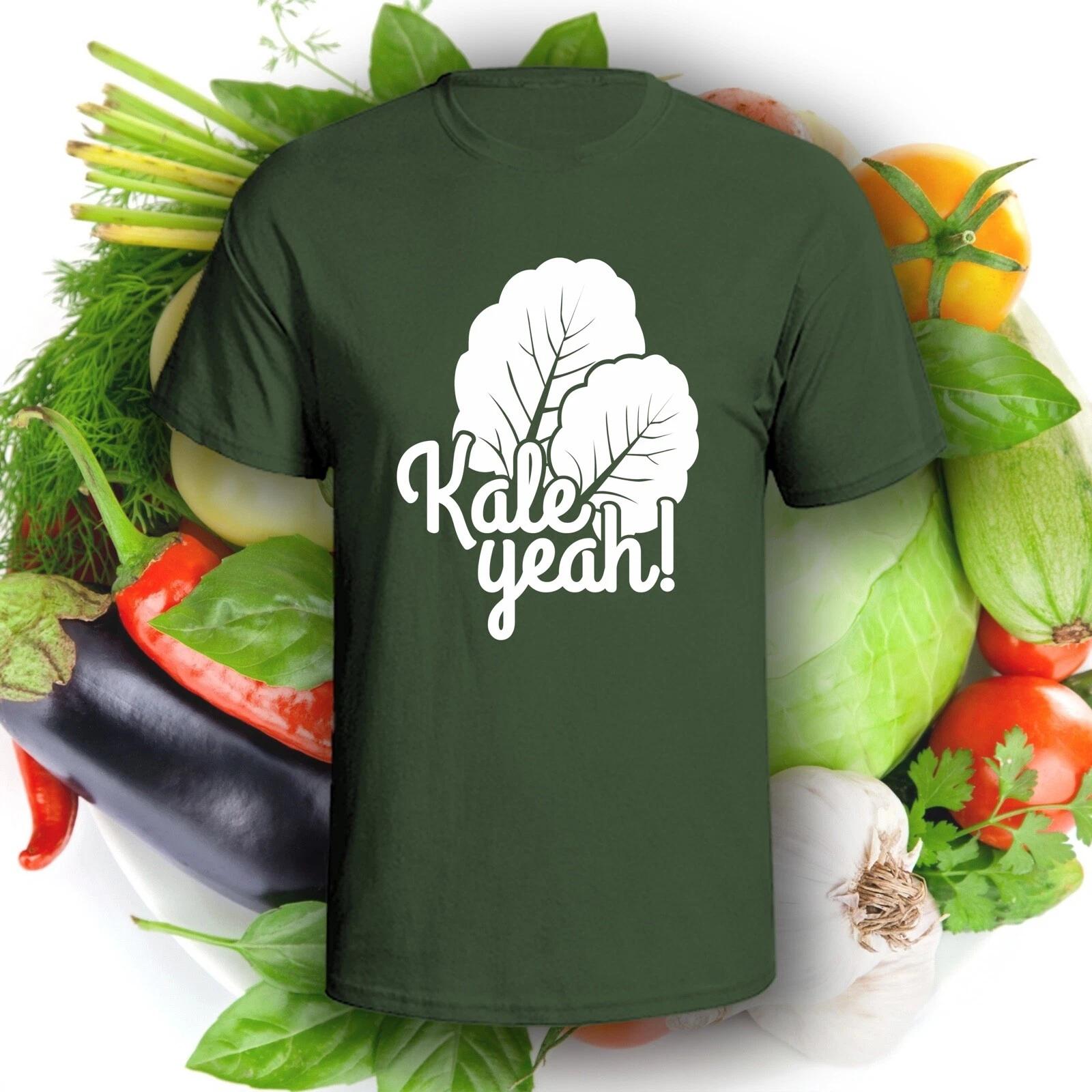 Kale Yeah! T-Shirt | Pick Your Color! | Vegan / Vegetarian S