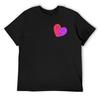 Heart T-Shirt Tees Anime Stuff Mens Clothing