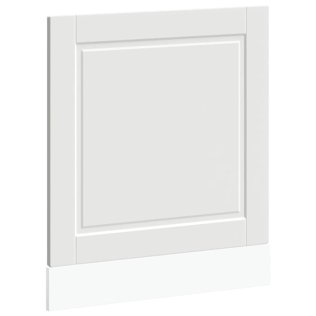 Dishwasher Panel Porto White 60 x 1.5 x 57 cm Wood Based Material