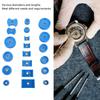 20Pcs Plastic Dies Watch Press Dies Kit Blue Color Watch Case Press Dies  Watch Repair