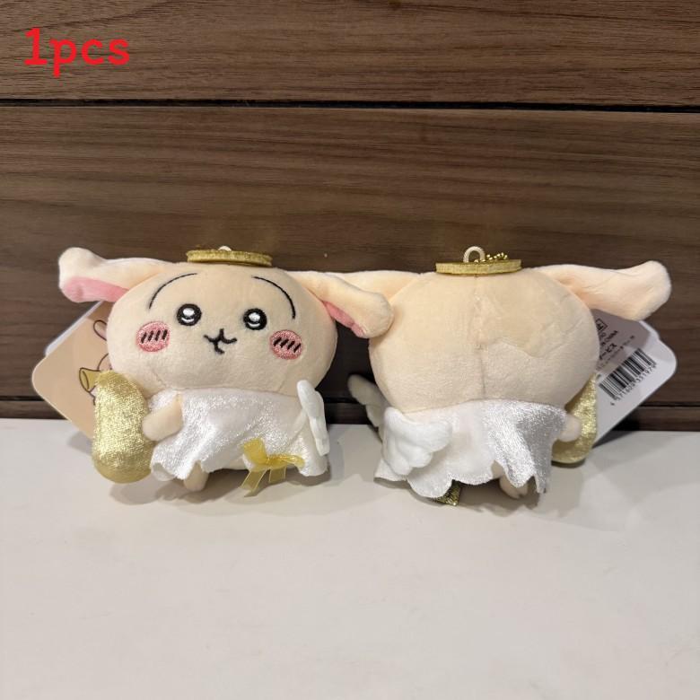 

Christmas Angel Usagi Hachiware Plush Keychain With Soft Short Plush For Holiday Decor Usagi
