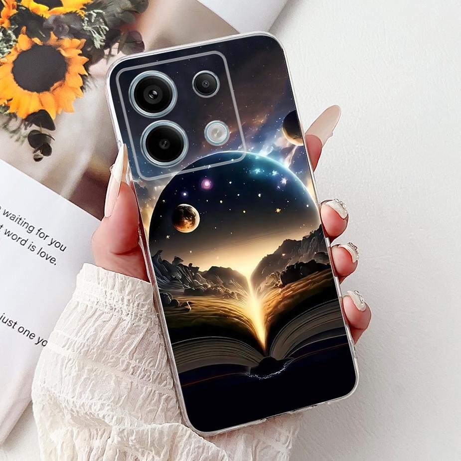 For Xiaomi Redmi Note 13 Pro 4G Case Luxury Popular Painted Cover Soft Slim Phone Case For Redmi Note 13 Pro Plus Note13 5G Bags
