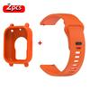 Original Silicone Strap+Case For Xiaomi Redmi Watch 5 Active smartwatch wristband Sport Bracelet correa Redmi watch 5 Lite bands