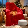Manchester United F.C Print Blanket - Soft & Comfortable, for Bedroom, Travel, Sofa, Home Decoration - Birthday Christmas Gift for Friend
