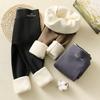 Girls' High-Waisted Shark Leggings - Spring/Autumn Korean Style Yoga Pants for Kids