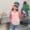 Girls Long Sleeve T Shirt for Spring Autumn Stylish Kids Top