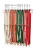Adjustable Genuine Leather Crossbody Bag Strap - Thin Plain Weave for Women