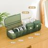 Cable Storage Box Organizer Charger Cord Storage Case Dustproof Reusable Data Cable Earphone Storage Case for Home Travel