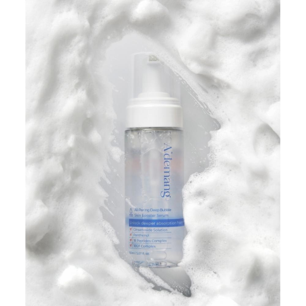 Ademang All Pairing Deep Bubble Skin Booster Serum Toner