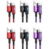 Data Cable Braided Super Compatibility Flexible Type-C Fast Speed Charger Cord for Type-C/for Android Phone