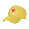 I Heart Canada, I Love Canada Baseball Cap Beach New Hat tea Hat Streetwear Boy Women's