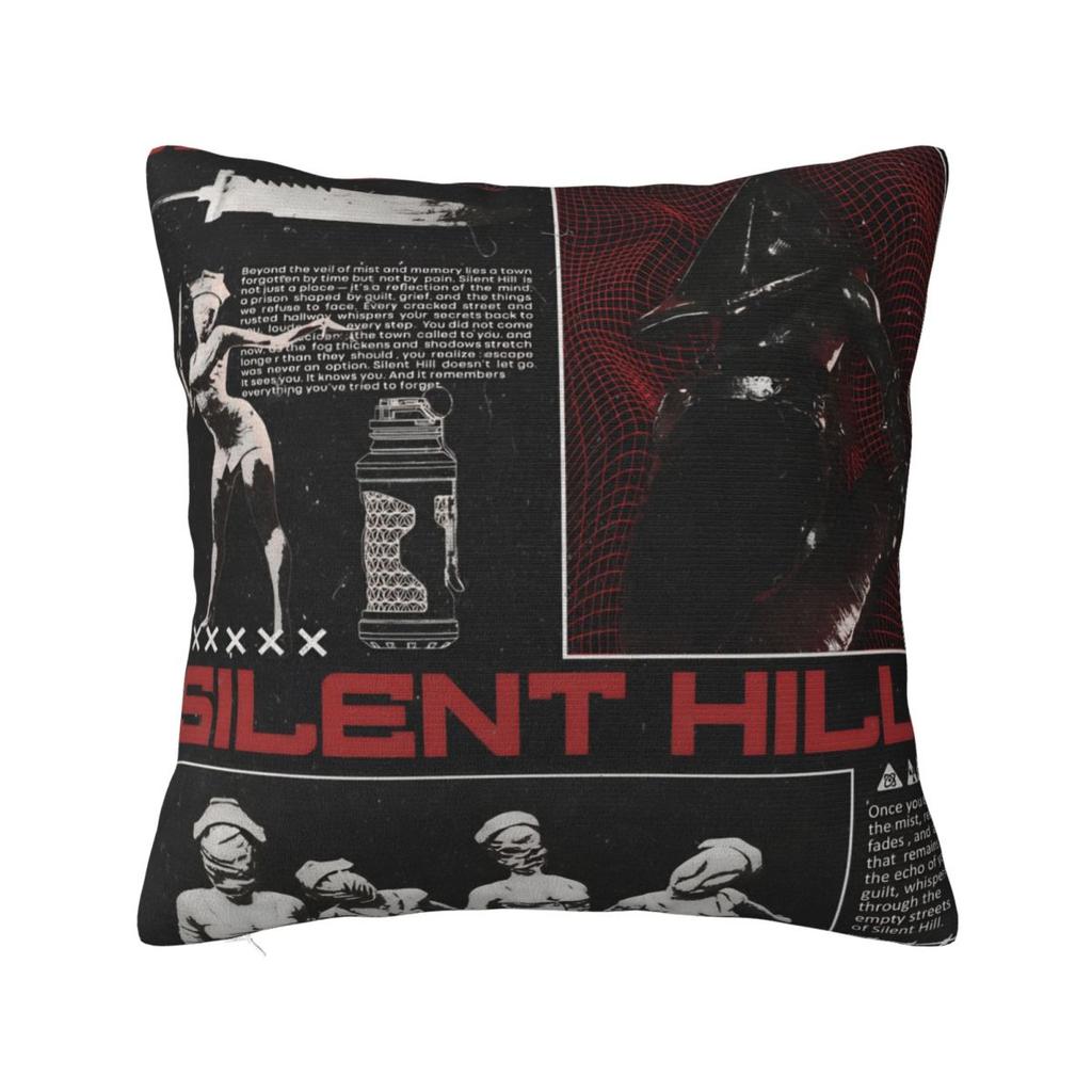 Pillow Cover Silent Hill F Game Hinako Graphic Cushion Cover Fashion Pillow Case For Sofa Car Home Decor Pillowcases