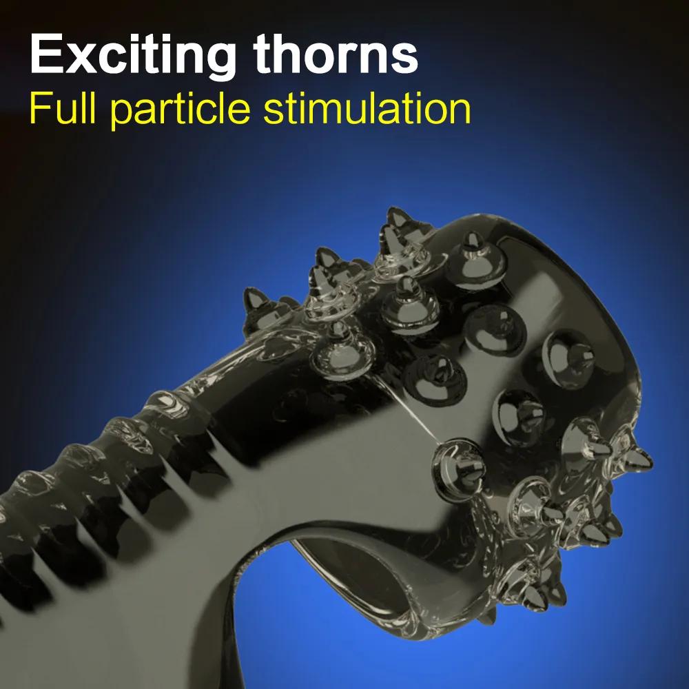 Penis Rings For Men Delay Ejaculation Stronger Erection Sex Toys Adult Supplies Nozzle Ring Cock Sex Toys for Couples 18+