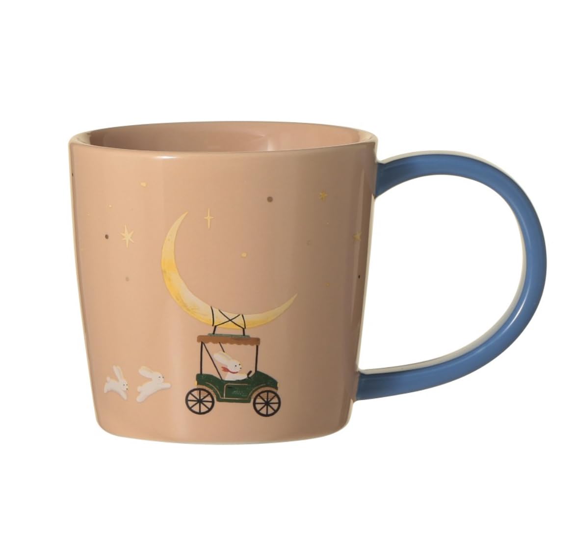 

Starbucks Autumn Festival 2025 Mug Moon Beige 414ml Mug with Moon Viewing Rabbit Design
