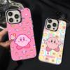 Stars K-Kirby Clear Phone Case For IPhone 16 15 14 13 12 11 Pro Max 17 Plus Colorful Cover
