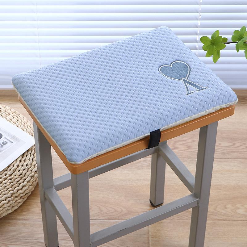 Anime Cushion Elementary Student Classroom Special Chair Butt Cushion School Stool Cushion Seat Cushion Rectangular Study Chair Cushion 35*25cm