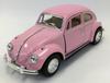KiNSMART Scale 1967 Classic Beetle Pullback Diecast Model Car 1/32 (Pink)