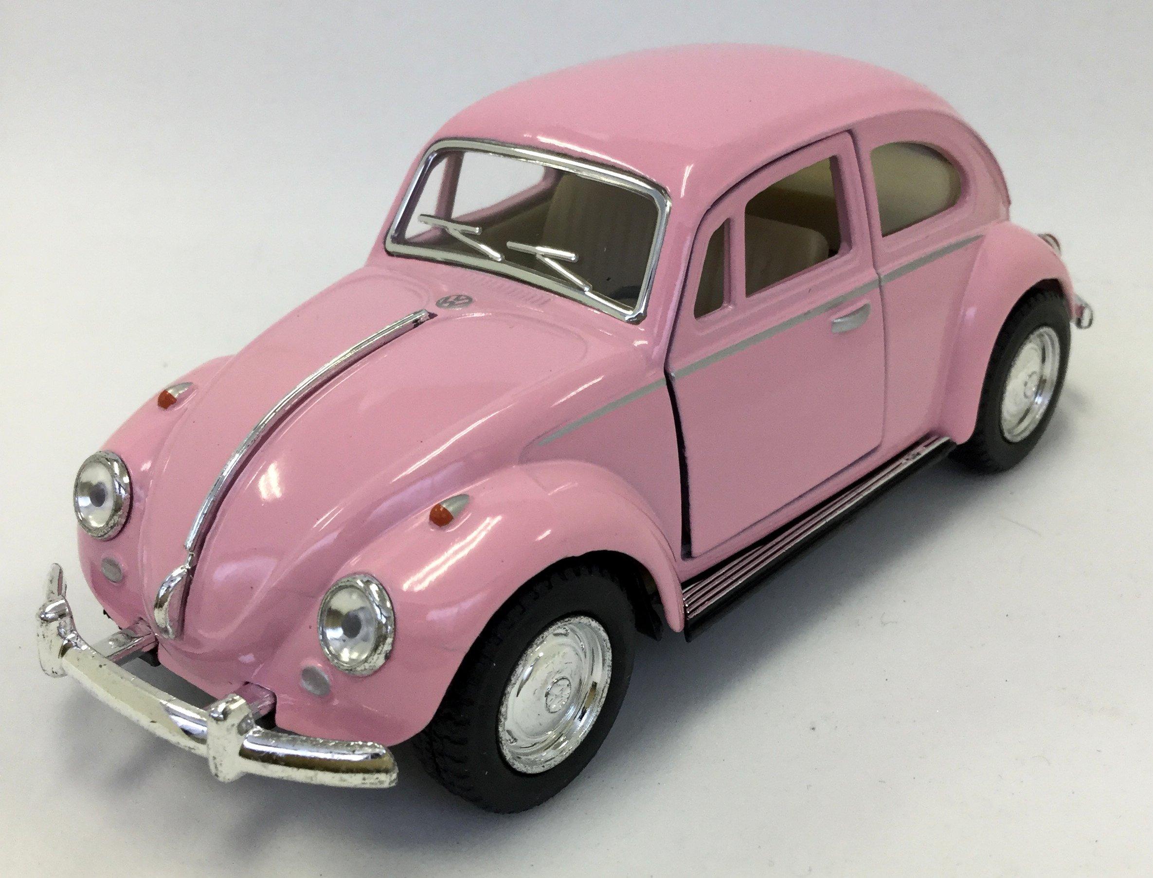 

KiNSMART Масштаб 1967 Классический Жук Инерционная Литая Модель Машины 1/32 (розовый) розовый