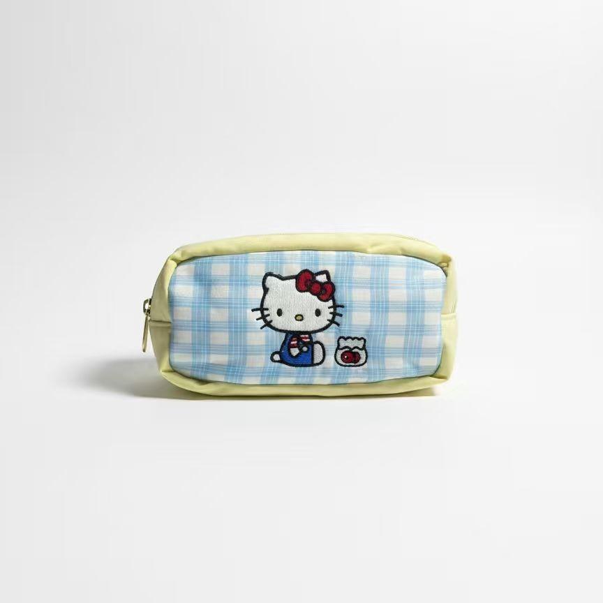 Style Cute Cat Pencil Case With Large Capacity For Middle School Girls
