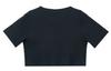 Nike Crop Tops Women's Black Crew Neck Moderate DV7871-010