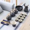 Modern Japanese Frosted Ceramic Kung Fu Tea Set