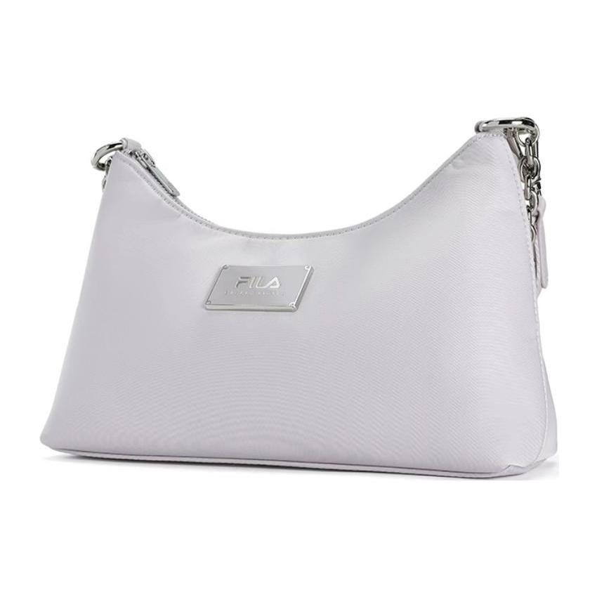 New FILA Fabric Shoulder Bag Crossbody Bag Extra Small Women's Light Medium Gray F13W428172FGY