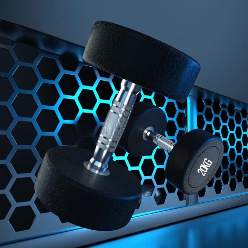 Commercial Double-Layer Dumbbell Rack