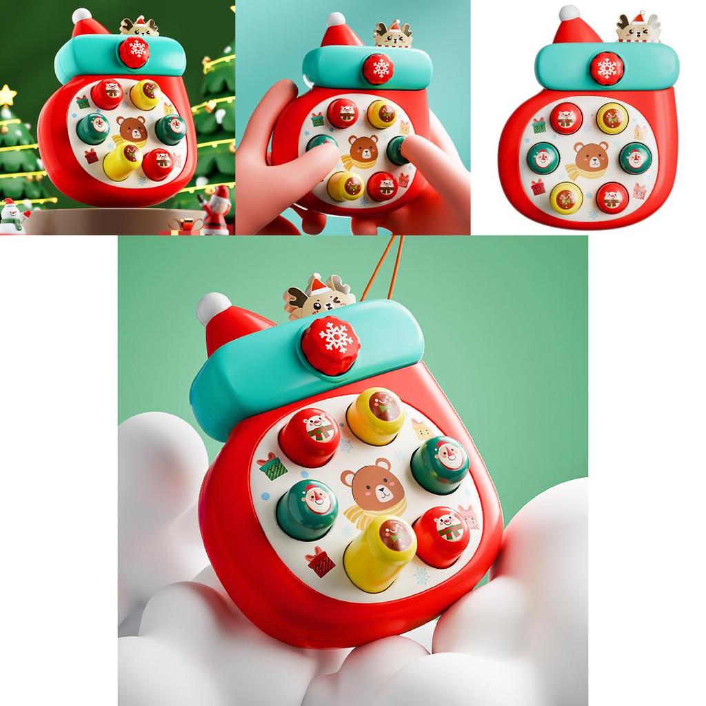 Christmas Sock Whacamole Childrens Educational Fun Game For Cognitive Development