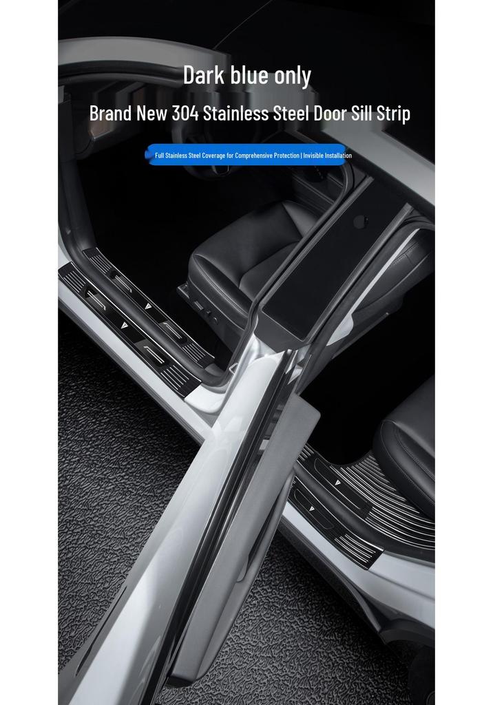 Stainless Steel Sill Scuff Plates & Welcome Pedal for Changan Deep Blue S05/S07/S09/SL03/L07/G318